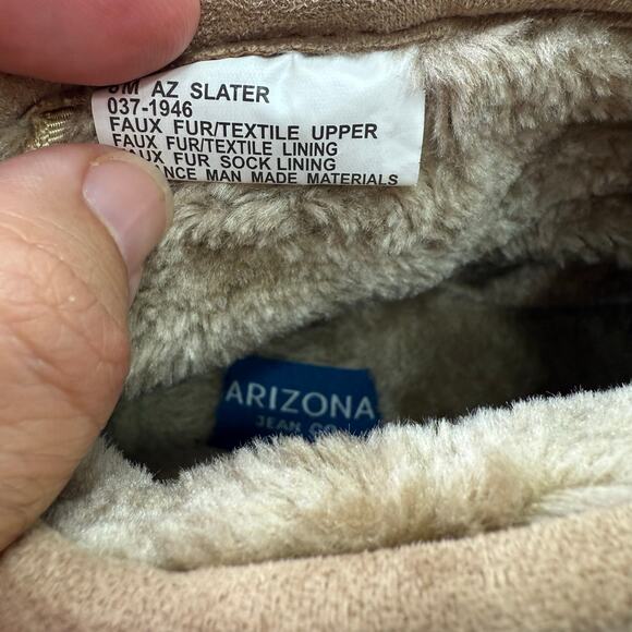 Arizona Jean Women’s Boots sz 8 Fur Ankle NEW # M398 - Picture 11 of 11